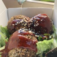 Taiwanese mozz balls  at Pow Pow - I St NW  in Washington