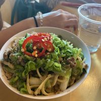 Carbonara bowl  at Pow Pow - I St NW  in Washington