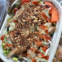 seitan chicken bowl  at Pow Pow - I St NW  in Washington