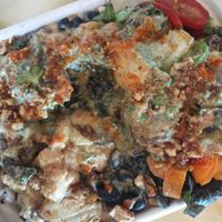 Yoga Dragon substitute with cauliflower at Pow Pow - I St NW  in Washington