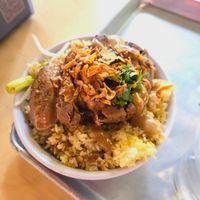 Steak bowl at Pow Pow - I St NW  in Washington