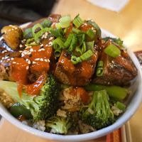 Teriyaki steak at Pow Pow - I St NW  in Washington