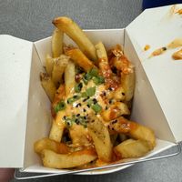 Trolley fries  at Pow Pow - I St NW  in Washington