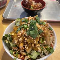 With peanuts and pineapple   at Pow Pow - I St NW  in Washington