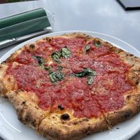 Marinara pizza   at La Terrazza in Hakone