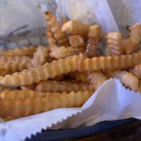 Delicious, crispy fries  at Archetype Pizza in York