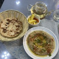 Hummus and pita  at Koren's Restaurant - Maybe closed in Puerto Galera