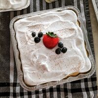 Tres leches cake  at Azalea's Bakery in Boise