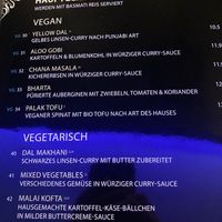 VG = Vegan  at Rasmalai in Munich