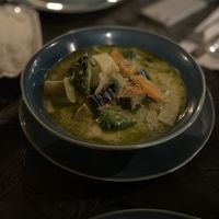 Vegan green curry  at Sawadee Thai in Vera
