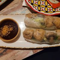 Tofu & Mushroom Summer Rolls at Vietnamese Street Kitchen in Birmingham