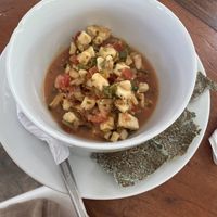 Coconut ceviche  at Kaikaia in Rivas