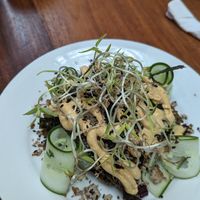 Kimchi waffle at Kaikaia in Rivas