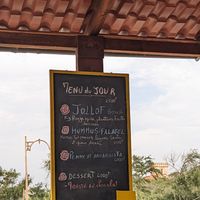 Menu at CasaTeranga PlantBaseDakar in Dakar