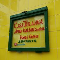 Entrance at CasaTeranga PlantBaseDakar in Dakar