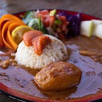 Vegan mafé at CasaTeranga PlantBaseDakar in Dakar