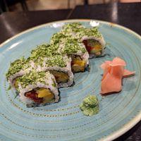 Mango roll at Dashi in Buenos Aires