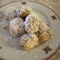Rozalach (half) with Halva filling (sweet sesame spread)  at Cafe Landwer in Toronto