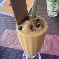 Super duper power smoothie!  at Villa Potenciana Restaurant in Malapascua Island