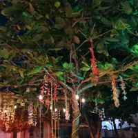 Cute decoration at Villa Potenciana Restaurant in Malapascua Island