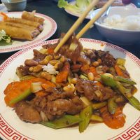 General tso's vegan chicken at Pho Thanh in Las Vegas