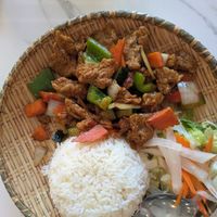 Vegan kung pao at Pho Thanh in Las Vegas
