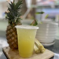 Pineapple cane  at Juicy Street in Siem Reap