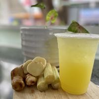 Ginger cane  at Juicy Street in Siem Reap