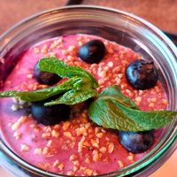 Vegan dessert Panama at Le Burger in Innsbruck