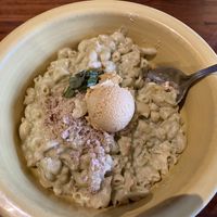 Vegan mac and cheese at Cafe Gratitude in Kansas City