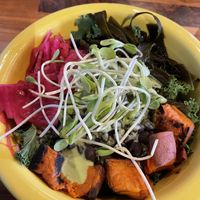 I am Whole - Macrobiotic bowl at Cafe Gratitude in Kansas City