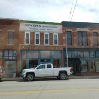 outside at Cafe Gratitude in Kansas City