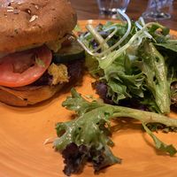 Veggie Burger  at Cafe Gratitude in Kansas City