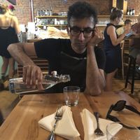 Glass water bottles much appreciated!  at Cafe Gratitude in Kansas City