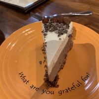 Cheese cake  at Cafe Gratitude in Kansas City
