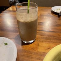 Chai shake  at Cafe Gratitude in Kansas City