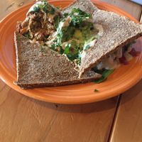 Live nachos at Cafe Gratitude in Kansas City