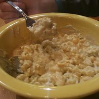 mac and ";cheese"; at Cafe Gratitude in Kansas City