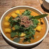 Pumpkin and peanut curry  at Chu the Phat in South Brisbane