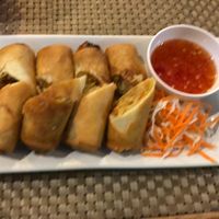 tasty spring roles at Anna's Restaurant in Koh Phi Phi