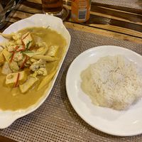 penang curry  at Anna's Restaurant in Koh Phi Phi