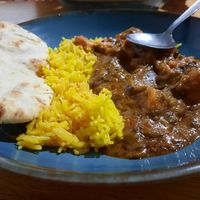 Sweet potato curry was tasty at Morrisons Cafe in Gosport