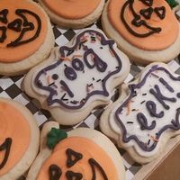 halloween cookies at Capital City Bakery in Austin