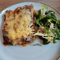 Lasagna at Verde in Trondheim