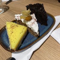 Cake variety  at Verde in Trondheim