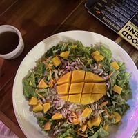 Mango salad  at Cocorico Hostel in San Vicente Palawan