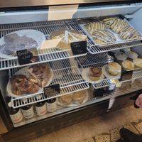 Always lots of fresh vegan baking options, many are also gluten free at The Hungry Pug Cafe in Kenora