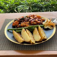 Vegan B option  at Sunmai Restaurant in El Nido