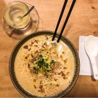 Best vegan ramen of my entire life  at Morpho Cafe in Kyoto