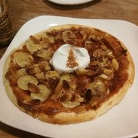 Sweet Pizza! at Morpho Cafe in Kyoto